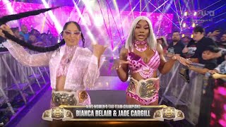 Bianca Belair amp Jade Cargill Entrance  WWE SmackDown October 11 2024 [upl. by Lotsirhc]