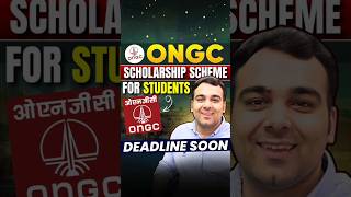 College Fees Puri Maaf🥳 100 scholarship by ONGC 🎓 shorts [upl. by Annaj119]