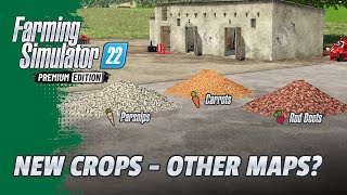 FS22  Premium Expansion  Can You Plant the New Crops on Other Maps [upl. by Nosreffej]