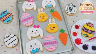 GALLETAS PARA PASCUA EASTER COOKIES 124 [upl. by Toddie]