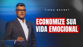 Economize sua vida emocional  Tiago Brunet [upl. by Adranoel528]