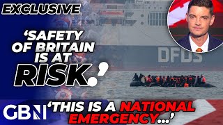 EXCLUSIVE Britain enters national EMERGENCY as over 19000 small boat migrants enter this year [upl. by Fina72]