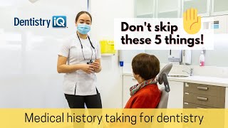 Medical history taking for dentistry according to an expert witness [upl. by Natrav887]