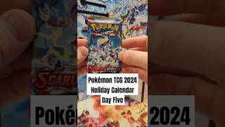 Day Five Pokémon TCG 2024 Holiday Calendar Opening pokemon pokemontcg pokemoncardopening [upl. by Camarata]