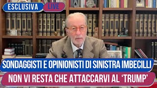 Vittorio Feltri Contro i Sondaggisti di Sinistra Diamo il Premio Stupidità [upl. by Eva]