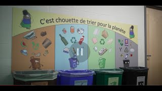 Collecte de résidus alimentaires  des écoles relèvent le défi [upl. by Mcclelland]