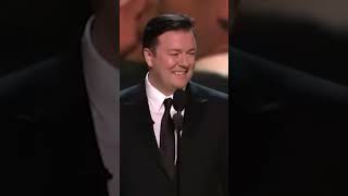 Ricky Gervais takes his Emmy back from Steve Carell shorts rickygervais stevecarrell emmyawards [upl. by Trik]