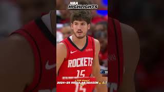 🔥Reed Sheppard CLUTCH 3 points SHOT highlights nba highlights basketballplays sports [upl. by Urata]