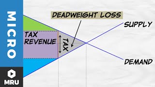 Tax Revenue and Deadweight Loss [upl. by Cherish277]