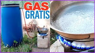 Genial Idea Para Tener Gas Gratis  Biodigestor  BioGas Gratis [upl. by Dnaltroc]