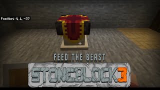 Lets Plays Stoneblock 3 FTB market Place Map EP8 Enchanting Time [upl. by Cyna756]