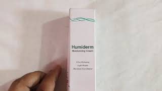 Hindi doctor Humiderm moisturizer cream review [upl. by Iatnwahs]