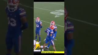 Florida DB Marco Wilson throws a shoe in the 2020 game vs LSU [upl. by Sucramat546]