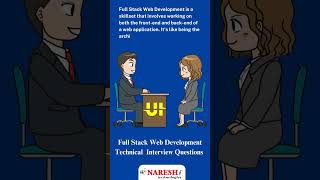 Full Stack Web Development Technical Interview Questions 2024  PrasannaNIT [upl. by Eleen]