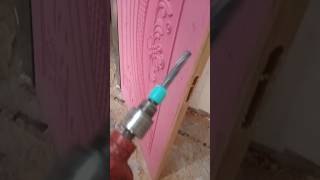 Drill machine Door Lock tools tips workingtools shorts tooltricks007 tools [upl. by Karol]