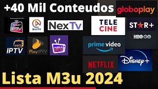 🔴Melhor M3u url Brasil M3u Player M3u Iptv M3u Playlist Player M3u Url Smart Tv Club Lista M3U [upl. by Ihc]