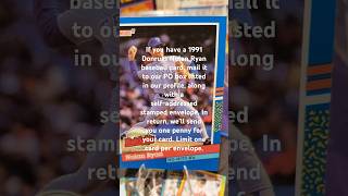 BOUNTY OFFER Craziest Bounty 1991 Donruss Nolan Ryan Highlights baseballcards junkwax nolanryan [upl. by Airdnaz292]