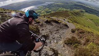 Epic lake district descent  Ullock Pike  Skiddaw MTB [upl. by Innad903]