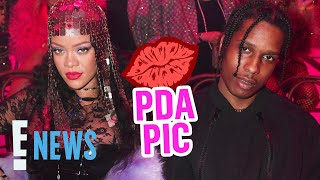 Rihanna amp AAP Rocky Pack on the PDA in Barbados  E News [upl. by Peppy781]