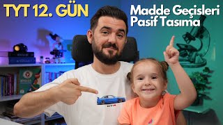 Madde Geçişleri Pasif Taşıma  39 Günde TYT Biyoloji Kampı  12 GÜN  yks2025 [upl. by Artimid]