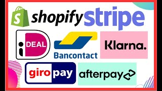 Ideal Bancontact Klarna integration in shopify store using Stripe Payment [upl. by Deach623]