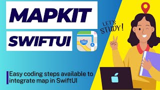 How integrate Map in swiftUI  MapKit Basics in SwiftUI iOS swiftui swift mapkit map [upl. by Richart]