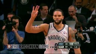 DERON WILLIAMS NBA RECORD 9 1st Half 3 Pointers [upl. by Ardnuhsal]