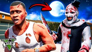 GTA 5 Encuentro al PAYASO ART 🤡🔪 de TERRIFIER [upl. by Enninaej548]