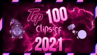 Top 100 Clips of 2021  ZombsRoyaleio [upl. by Semreh]