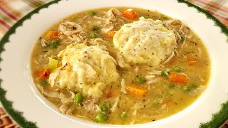 Chicken and Dumplings  Easier than you think ❤️ Step by Step [upl. by Ahsaekal]