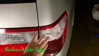 Tail Lamp Lens Replacement 05 Honda Odyssey [upl. by Norty]