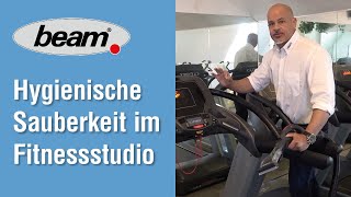 beam Dampfsauger – Hygienische Sauberkeit im Fitnessstudio [upl. by Nivat]