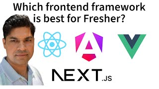 Which frontend framework is best for fresher  Best frontend frameworks for beginners [upl. by Neicul]