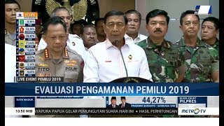 Wiranto Pastikan TNIPolri Siap Gebuk Pengganggu Ketertiban dan Keamanan Nasional [upl. by Wye66]