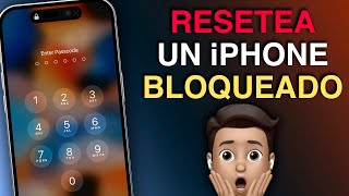 Cómo resetear formatear o restaurar iPhone bloqueado [upl. by Jutta]