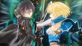 Sword Art Online Hollow Fragment Part 1  Kirito vs Philia Cutscene [upl. by Acus198]