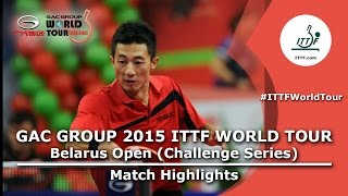 Belarus Open 2015 Highlights FILUS Ruwen vs LI Ping FINAL [upl. by Kirimia497]