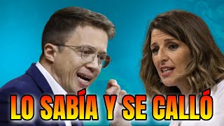 Yolanda Díaz ACORRALADA por la DIMISIÓN de Iñigo Errejón [upl. by Leeann]