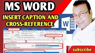 How to CrossReference Tables and Figures in Microsoft Word [upl. by Ateikan705]