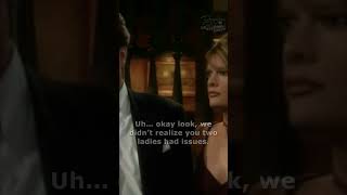 Restaurant Runin Pt 7 Phyllis vs Drucilla  The Young and the Restless YoungAndRestless [upl. by Annyahs93]