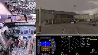 Boeing 737800 live cockpit simulator [upl. by Nesmat]