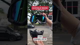 🔴Goggle Maskgooglemask helmet bikelife bikeride bike riders fashion gujaratonlinemarket [upl. by Nitsid]