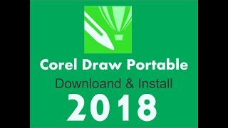 How to download Corel Draw Portable in hindi 2019 [upl. by Annairdna]