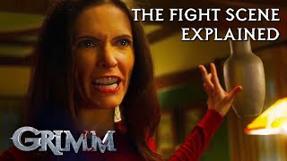 Bitsie Tulloch Explains The Iconic Juliette VS Adalind Fight  Grimm [upl. by Ted]