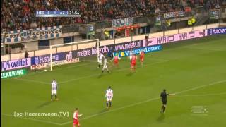 Samenvatting sc Heerenveen  AZ [upl. by Ailev180]