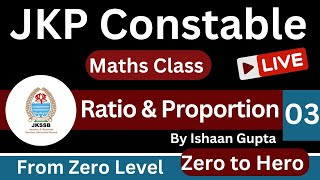 Ratio amp Proportion  Part 3  Problem on Ages  For JKSSB exams by ISHAAN GUPTA [upl. by Brunhilda]