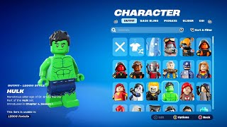 Fortnite LEGO Marvel amp LEGO Star Wars Outfits [upl. by Guillemette604]