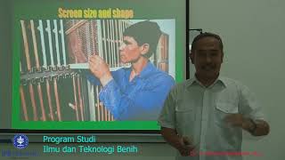 Pengolahan Benih dengan Air Screen Cleaner [upl. by Schubert]