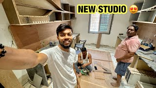 Finally New Studio Ka Kaam Shuru Ho Gaya 😍🔥 [upl. by Elehcor]