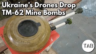 Ukraines Drones Are Dropping TM62 Mines [upl. by Nika]